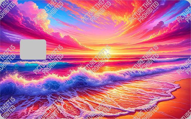 Bank  Card Sticker-BC-2076